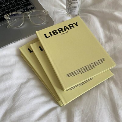 ins Korean style blogger cheese cream yellow English book no