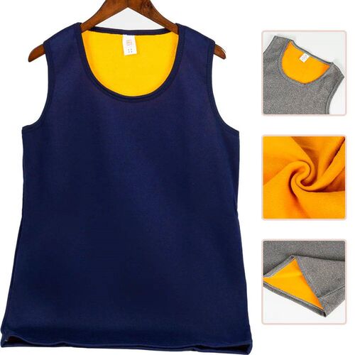 Mens Thermal Tank Top Large Size Winter Shaping Male Vest C