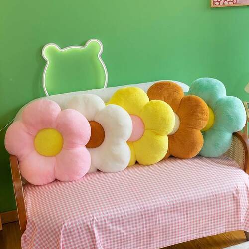 1Cute sun flower pillow daisy cushion cushion sofa cushion c