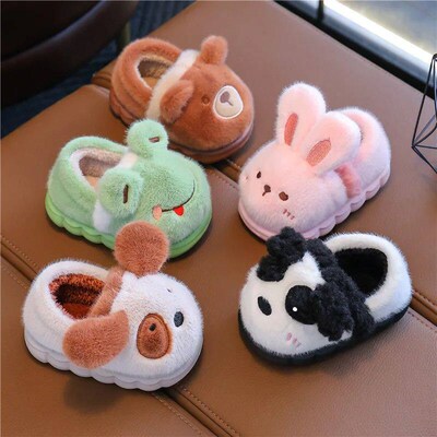 Baby Warm Cotton Shoes Autumn Winter New Boys Girls Cartoon