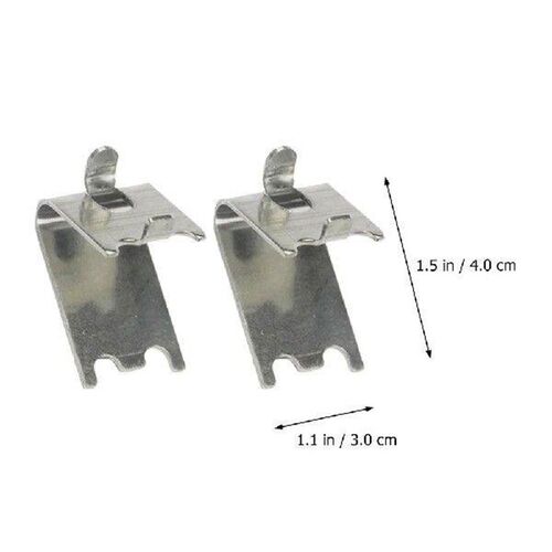 10 Pcs Square Freezer Shelf Buckle Small Refrigerator for