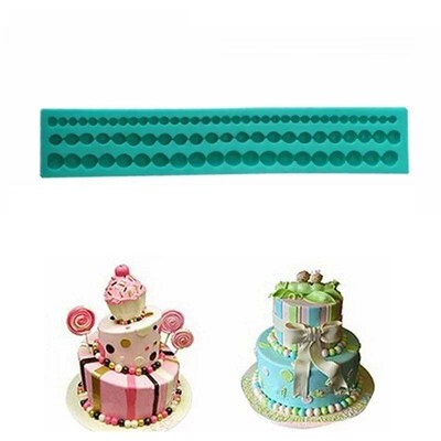 Cake Decoration Molds Pearls Strip Chocolate Mold Fondant Si