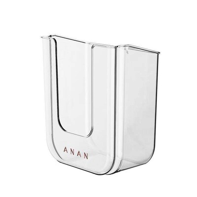 Suction cup wet wipe storage box, wall-mounted facial tissue