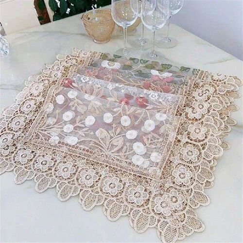 Elegant Tea Set Cover Cloth Dust-Proof Material Household