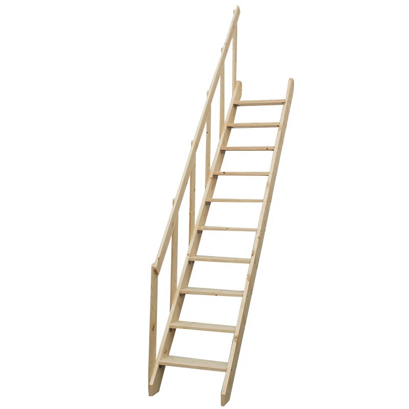 家用实木阁楼带扶手直梯订制loft楼梯别墅复式登高上楼松木楼梯子,居家日用,家用梯,淘宝优惠券,粉丝福利购,淘宝优惠卷