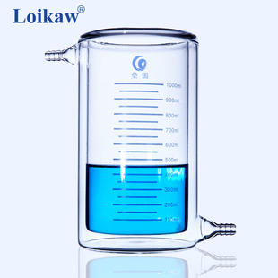垒固 夹烧杯光催化反应器 厚壁带刻度层玻璃杯/100/1/200/0/300/0