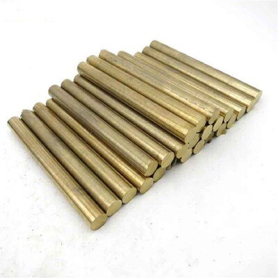 Brass Rod Dia 10mm Round Copper Bar Turning parts DIY Model