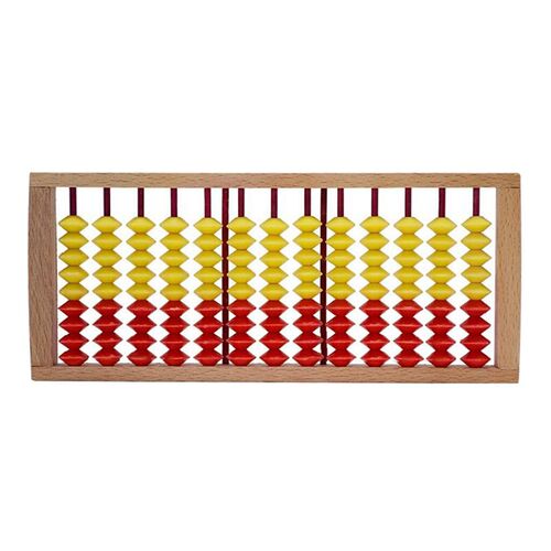 Crafted Chinese Traditional Calculator Abacus 11 Columns