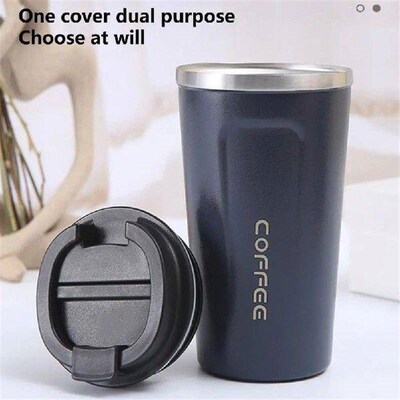 Camping Cup Frosted Texture Stainless Steel Double Wall