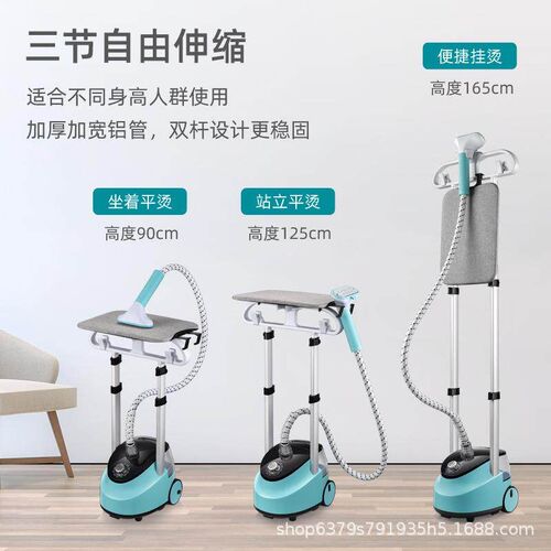 Electric Garment Steamer 10 Gears Adjustable Handheld Flat S