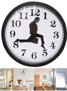 British Comedy Inspired Ministry Of Silly Walk Wall Clock Co
