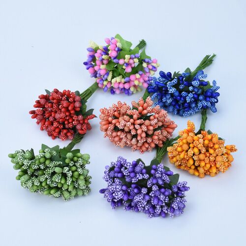 12 Pieces Stamen Diy Gifts Candy Box Home Decor Wedding Deco
