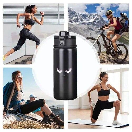 Insulated Water Bottle 550ml Vacuum Stainless Steel Flask