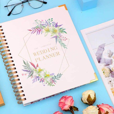 Wedding book engagement planner budget organizer bride gift
