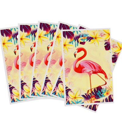New 20pcs Unicorn Plastic Gift Bags Candy Flamingo Disposabl