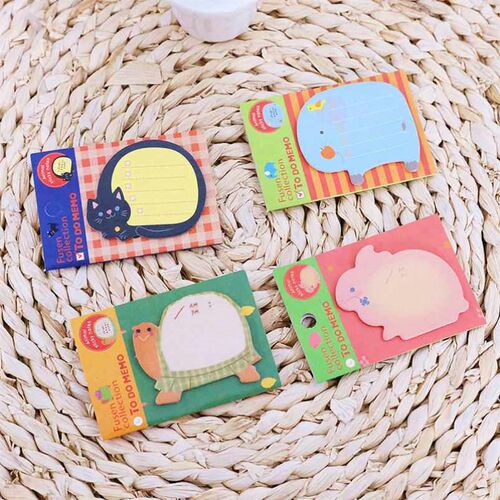 Self Sticky Notes Cute Animals Shaped Gift notepad Index Tab