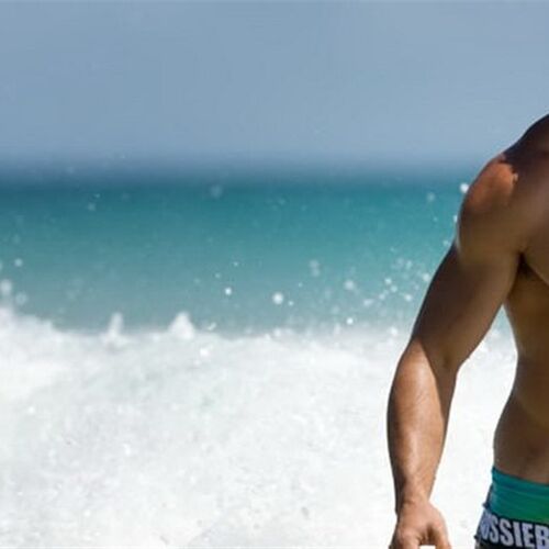 NEW Swimwear Sunga Masculina Print Men Swimming Shorts Swims