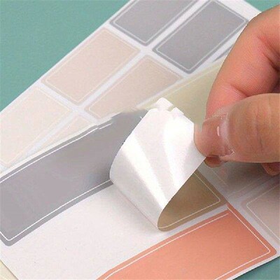 10sheets Index Tab Stickers 40/60/160pcs Candy Color