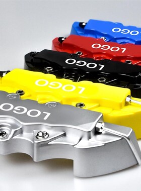 2Pcs S/M/L Size 3D ABS Car Brake Caliper cover Brake disc sh