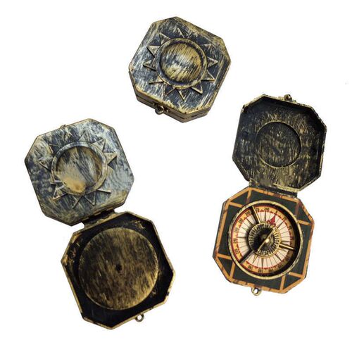 Vintage Hallowmas Party Fancy Toy Compass for Decoration Toy