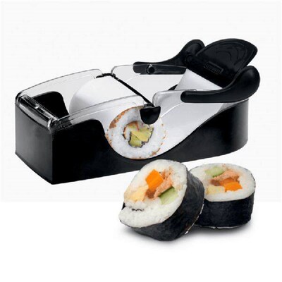 Sushi Roll Maker DIY Rice Roller Mold Perfect Cutter Easy