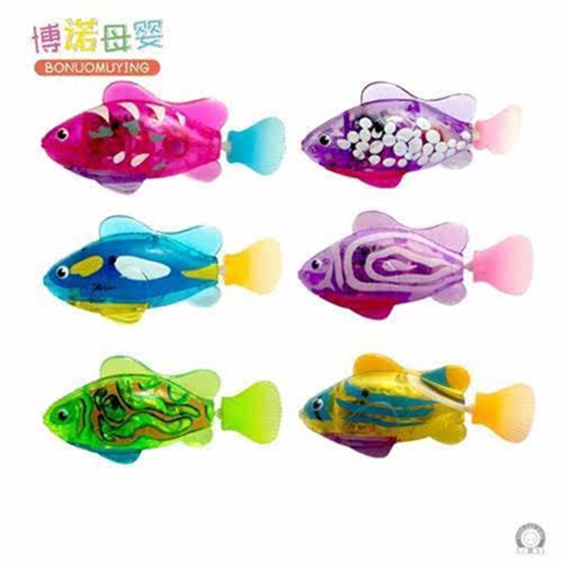 可以在水里游的鱼玩具应鱼电子鱼电动/遥控动物/人物