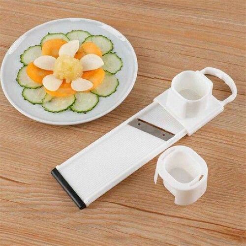 1Pcs 2 In 1 Ginger Garlic Cutter Slicer Manual Slicing