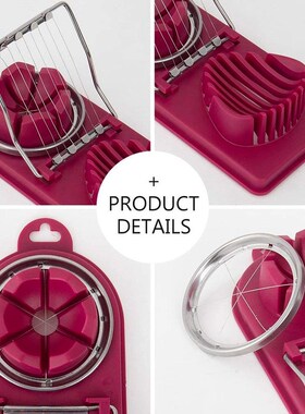 Egg Cutting Tool Egg Cutter Egg Slicing Divider Fancy Splitt