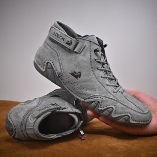 Men Boots Casual Motorcycle Winter Shoes 2023 Waterproof Hig