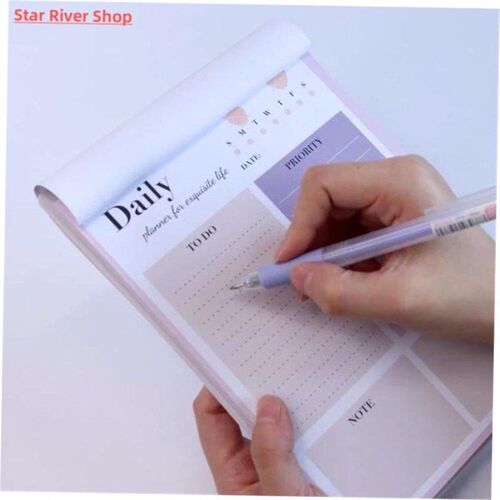 Daily To Do Planner Undated Task Checklist Organizer with To