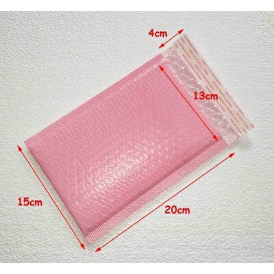 150pcs/lot 15x20+4cm  Black  Poly bubble Mailer envelopes pa