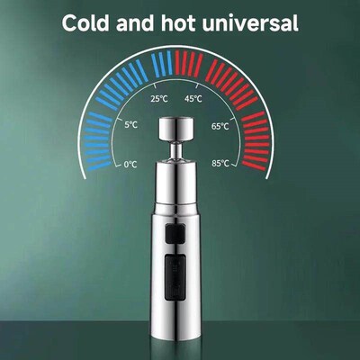 1pc 3 Three ModesFaucet Extender Metal Alloy Head Water Save