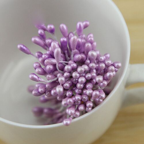 150pcs 55mm Mini Stamen Handmade Artificial Flowers For Wedd
