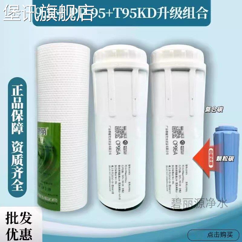 堡讯适用碧丽源水机适用95寸T95KD前置活性炭颗粒碳滤芯PP棉TP-3