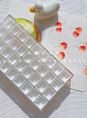 AP水彩颜料湿分装24格调色便携保湿盒防漏蜂鸟歌文梵高史明克分装