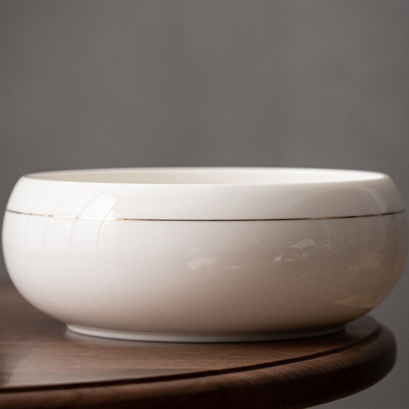 陶瓷烟灰缸大码高端大气上档次 家用客厅大口径直身 多功能茶渣缸,家居饰品,装饰烟灰缸,淘宝优惠券,粉丝福利购,淘宝优惠卷