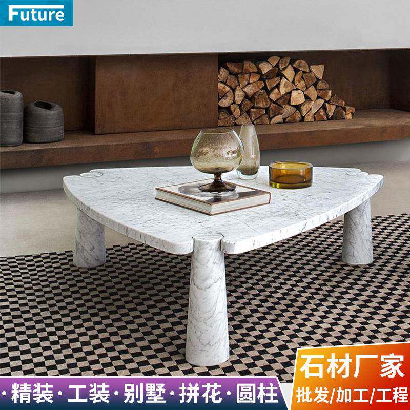 天然大理石台面餐桌装饰异形台面餐桌茶几面吧台面鞋柜面石材