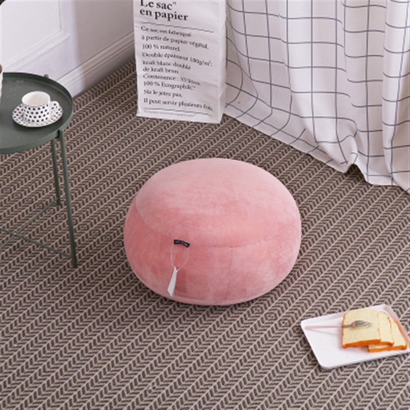 诗宵月帛懒人沙发豆袋换洗套子纯色绒面全弹力布豆袋沙发替换套子