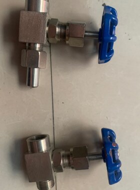 内外丝针型阀 焊接式可接压力表手动开关仪表阀J21W-160P M20*1.5