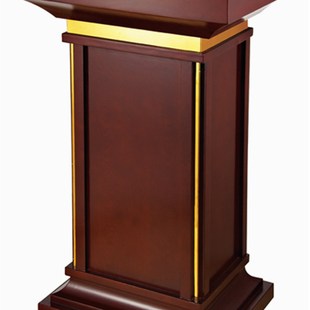 讲台实木会议室演讲发言台酒店餐厅迎宾泊车台物业登记店面咨客台