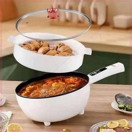 德国炒菜炒锅多功能家用煎炒蒸煮一体不粘锅大功率爆炒料理