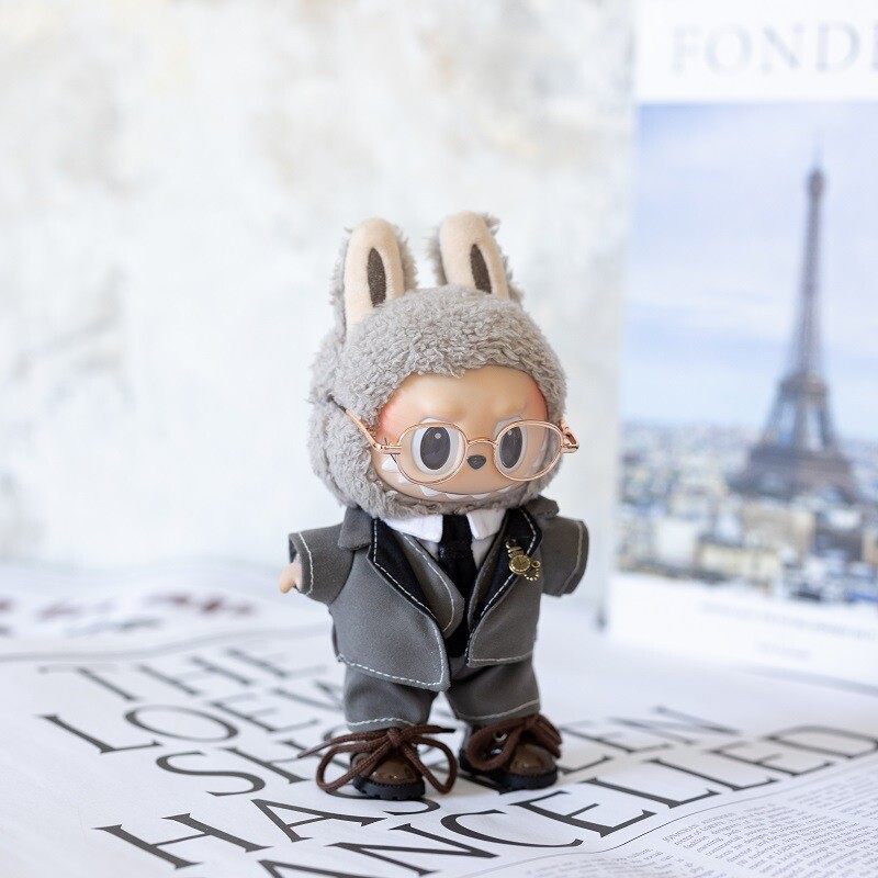 原创现货17cm拉布布labubu娃衣Ddimoo娃衣西服套裝一代三代泡泡玛,包装,鞋靴包装,淘宝优惠券,粉丝福利购,淘宝优惠卷