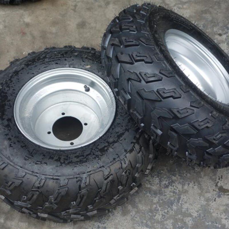 卡丁车四轮越野沙滩车改装前23x7-10后22x10-10寸轮胎真空胎轮毂