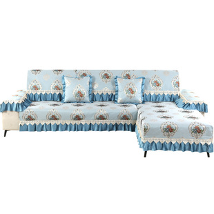 翠湖里沙发垫四季通用防滑欧式座垫子复合2023新款万能沙发套罩巾