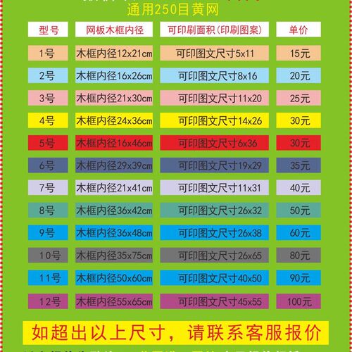 丝印网版丝网印刷网板制版丝印版网框diy模板丝网版定制丝印制版