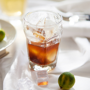 包邮复古锤目纹杯水波纹玻璃杯 果汁杯酒杯水杯饮料早餐杯茶杯