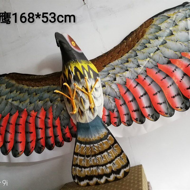 包邮潍坊传统老鹰放飞风筝竹子骨架中国风装饰高档礼盒工艺品礼品