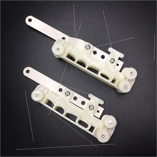 电动窗帘轨道滑轮轨道交叉器窗帘合拢遮光配件窗帘配件辅料交叉器