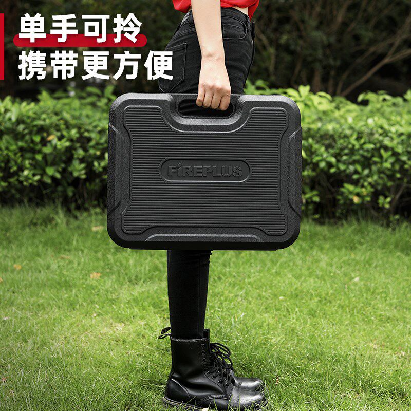 燃客烧烤工具箱29件套家用烧烤用具不锈钢签户外烧烤神器配件套装