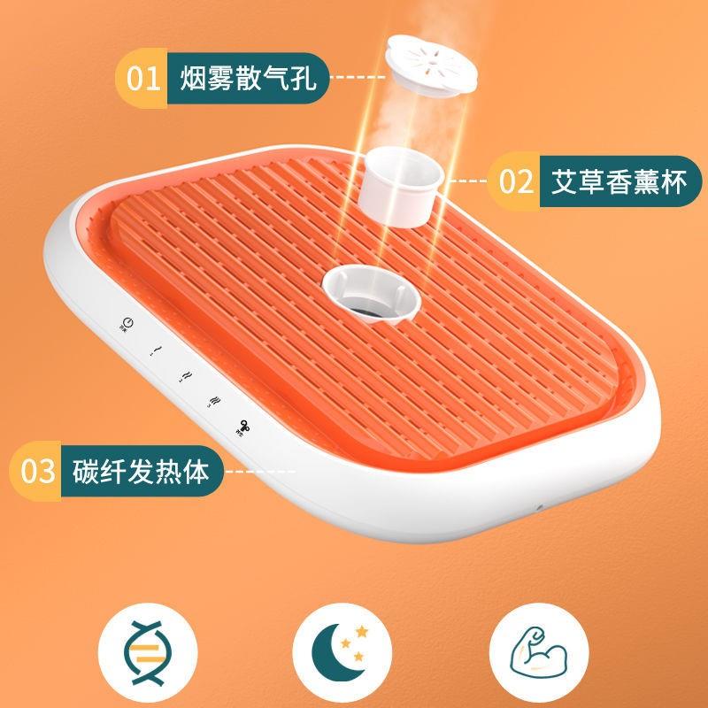 办公室桌下加热脚踏板放腿踩脚踏板可调节搁脚凳暖脚脚凳垫脚神器